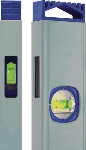 TECWERK Wasserwaage 100cm Alu.blau Spiegellibelle max.±0,5 mm/m TECWERK