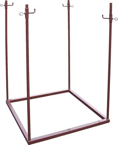 MÜBA Big-Bag-Gestell L1,01xB1,01xH1,4m MÜBA MÜBA Big-Bag-Gestell L1,01xB1,01xH1,4m MÜBA