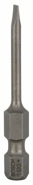 BOSCH Schrauberbit Extra-Hart S 0,5 x 3,0, 49 mm, 3er-Pack