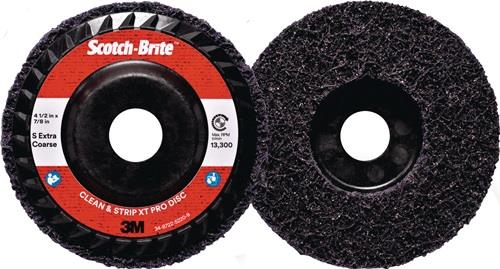 3M Grobreinigungsscheibe XT-RD PRO Ø115xmm S ext.coarse Bohr.22,23mm 3M