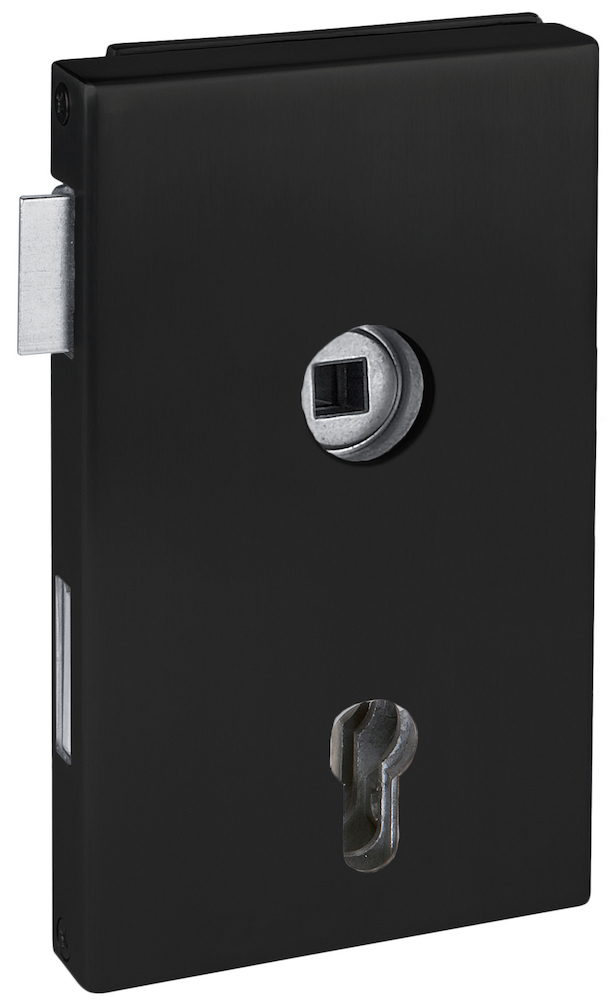 HERMAT Ganzglastürschloss MOLINA 6053, Edelstahl