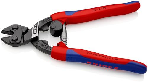 KNIPEX Kompaktbolzenschneider CoBolt L.200mm Mehrkomp.-Hülle ger.Form 1 o.Aussparung