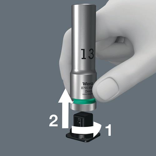 WERA Steckschlüsseleinsatzset Belt B Deep 1 9-tlg.SW 8-19mm Antr.10mm (3/8) Zoll WERA WERA Steckschlüsseleinsatzset Belt B Deep 1 9-tlg.SW 8-19mm Antr.10mm (3/8) Zoll WERA