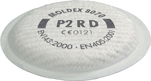 3M Partikelfilter 807001 EN 143:2000+A1:2006 P2 R D f.Ser.8000 MOLDEX