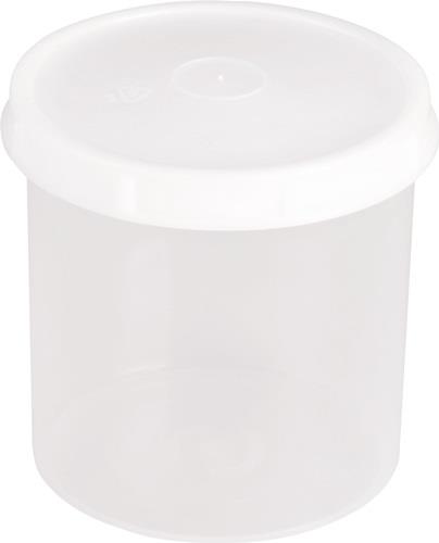 HÜNERSDORFF Dose 1000ml m.Schraubdeckel rd.natur H126xD125mm HÜNERSDORFF