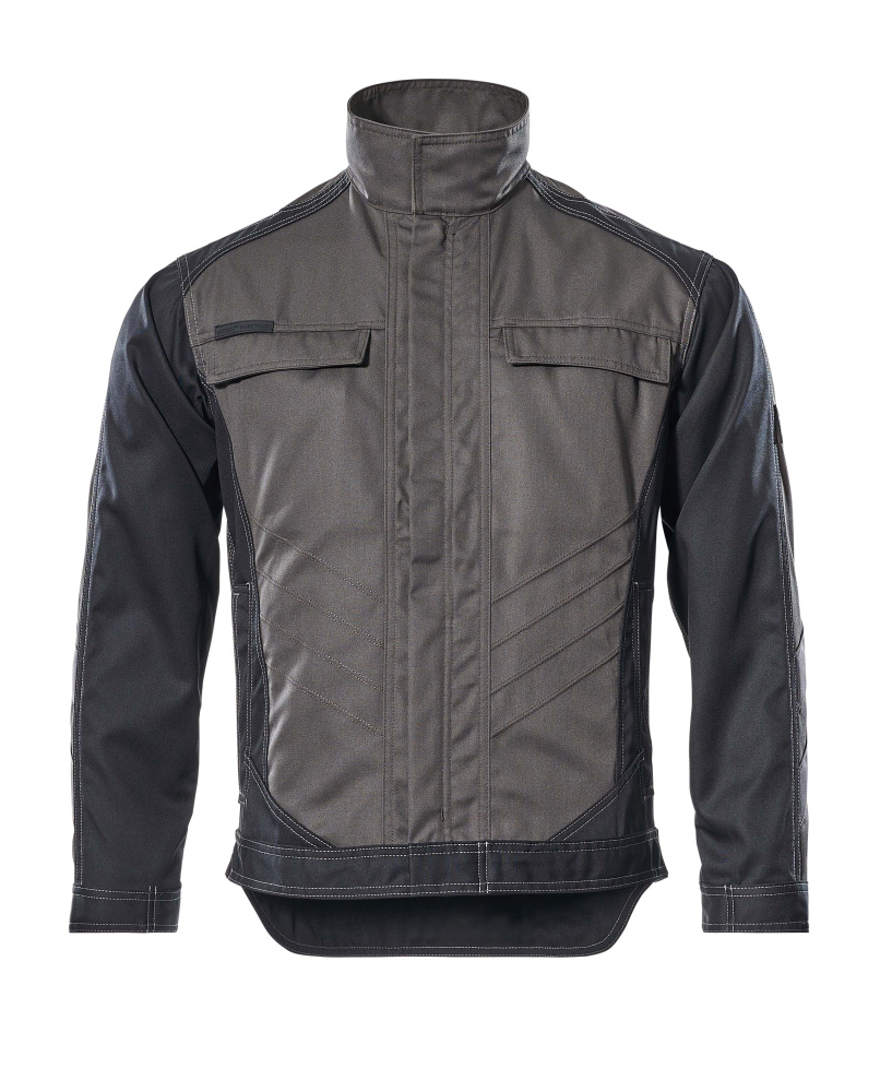 MASCOT® Fulda Arbeitsjacke, dunkelanthrazit/schwarz