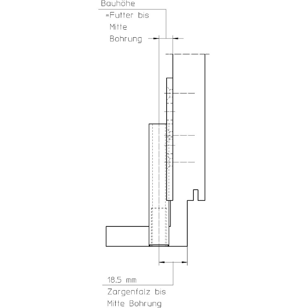 SIMONSWERK Anschraubtasche VARIANT® V 4600/7