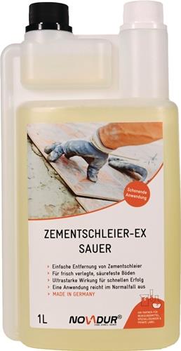 NOVADUR Zementschleier-Ex Sauer 1l Flasche NOVADUR