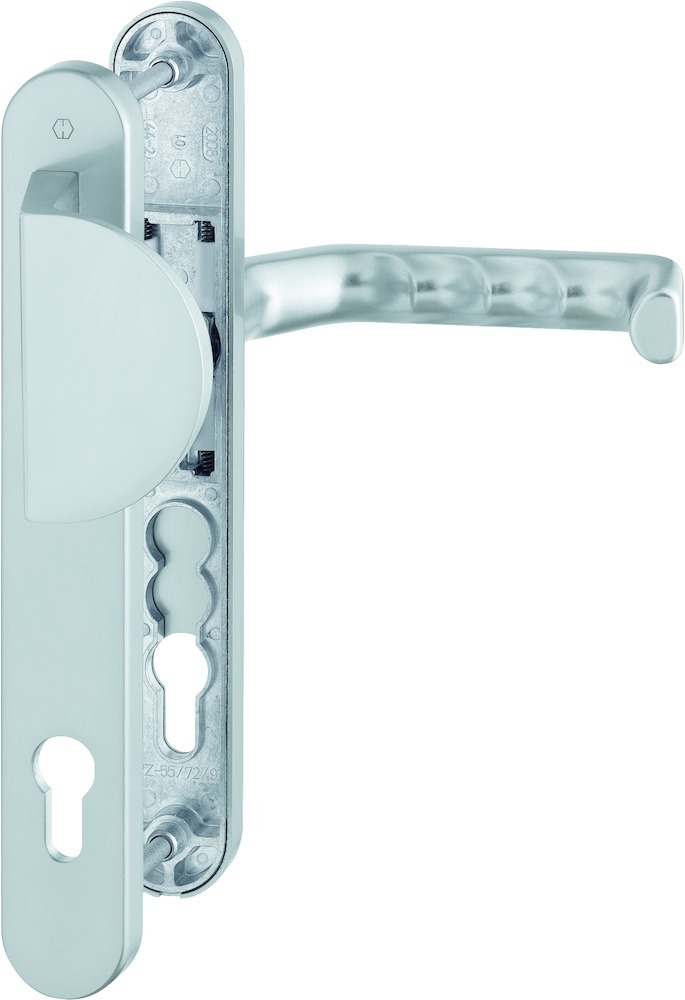 HOPPE® Wechselgarnitur mit Schmalschild Liverpool 554/3357N/1313G, Aluminium, 11623555