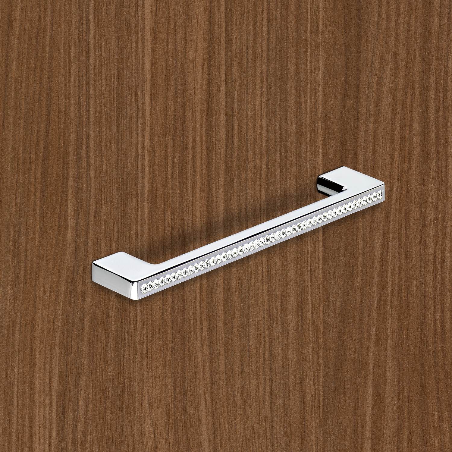 HETTICH Griff Opera, •–• 96 / 128 mm, L 135 mm, B 8.5 mm, H 33 mm, Verchromt glanz, 9113675