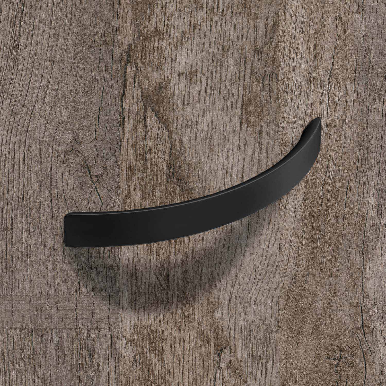 HETTICH Griff Balmo, Bohrabstand 128 mm, L 149 mm, B 15 mm, H 32 mm, Schwarz matt, 9347579