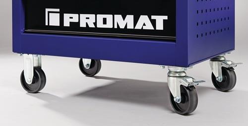 PROMAT Wkz.wagen TREND B755xT465xH1030mm 300 kg 6 Schubl.unbestückt Stahlbl.PROMAT