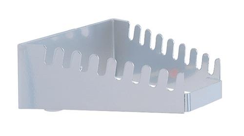 RASTERPLAN Schraubenschlüsselhalter H50xB130/60xT150mm 8Aufnahmen waagerecht f.Lochplatten