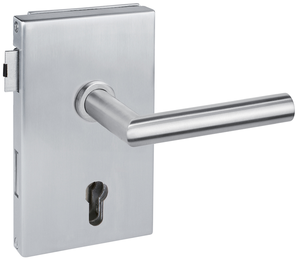 HERMAT Ganzglastürschloss MOLINA 6053, 10 mm Glas, Edelstahl