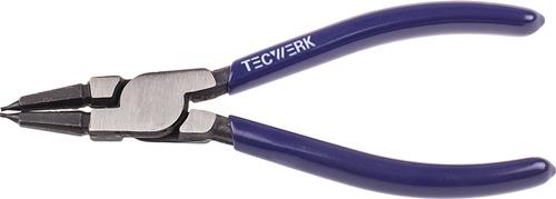 TECWERK Sicherungsringzange J 1 f.Bohrungen D.12-25mm pol.TECWERK