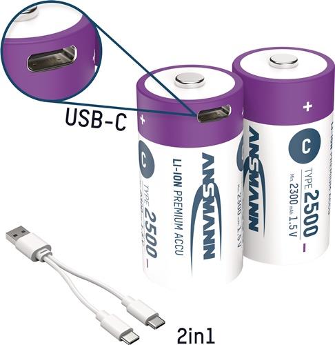 ANSMANN Akkuzelle 1,5V 2300 mAh ANSMANN