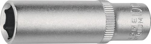 Tiefbett-Steckschlüsseleinsatz 1/4 ″ 6-kant, lang Länge 50 mm TECWERK