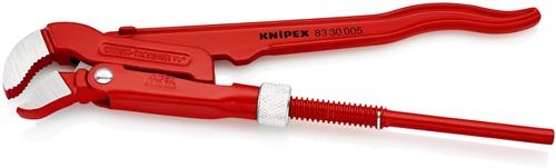 KNIPEX Rohrzange DIN 5234 Gesamt-L.245mm Spann-W.0-35mm f.Rohre 1/2 Zoll KNIPEX