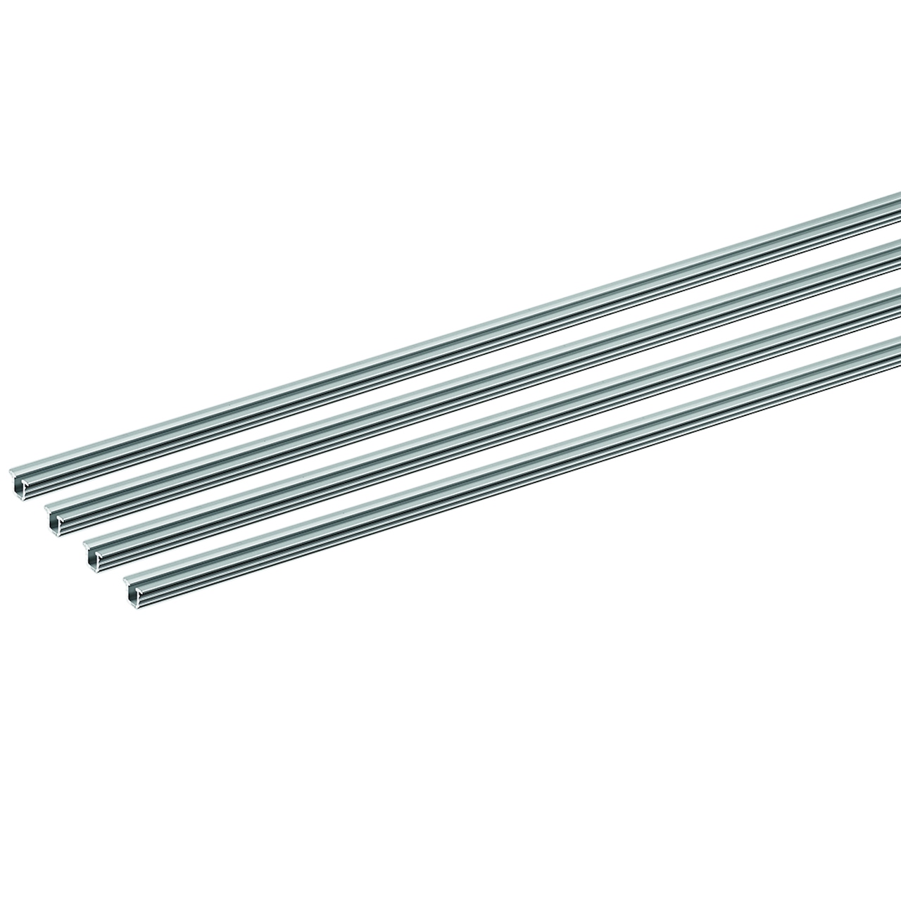 HETTICH SlideLine M Profilset: 1-bahniges Laufprofil zum Einpressen, 2500 mm, 9227246