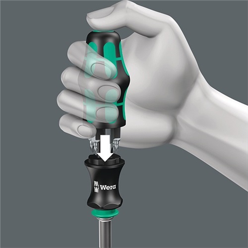WERA Magazinbithalter KK 28 8-tlg.Schlitz/PH/PZD WERA WERA Magazinbithalter KK 28 8-tlg.Schlitz/PH/PZD WERA