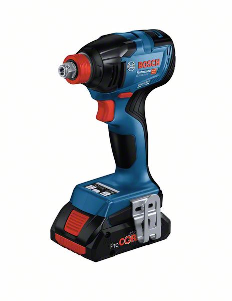 BOSCH Akku-Drehschlagschrauber GDX 18V-210 C: 2x Akku ProCORE18V 4.0Ah, L-BOXX