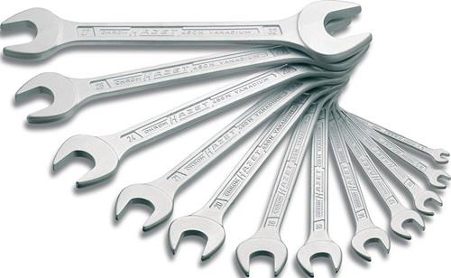 HAZET Doppelmaulschlüsselsatz 450N 12-tlg.SW Spezialstahl HAZET HAZET Doppelmaulschlüsselsatz 450N 12-tlg.SW Spezialstahl HAZET