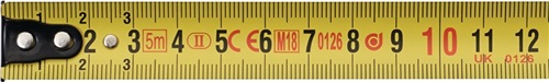 PROMAT Taschenrollbandmaß L.3m B.16mm mm/cm EG II Ku.CR PROMAT