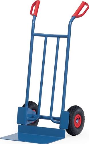 FETRA Sackkarre Schaufel-L300xB480mm H.1150mm Trgf.250kg Luft-Bereifung blau FETRA