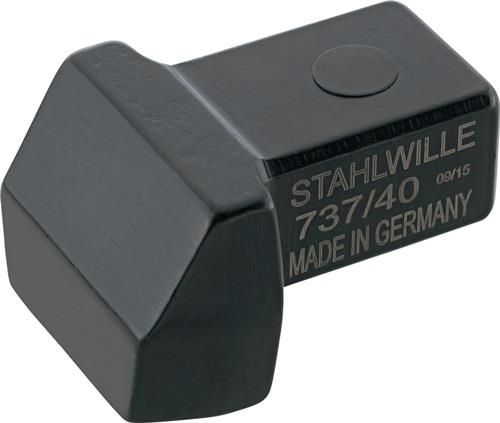 STAHLWILLE Anschweiß-Einsteckwerkzeug 737/40 14x18mm Anschweiß-B.25mm CR-A-STA STAHLWILLE