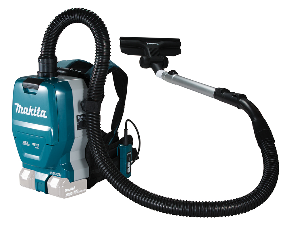 MAKITA Akku-Rucksackstaubsauger DVC261ZX15