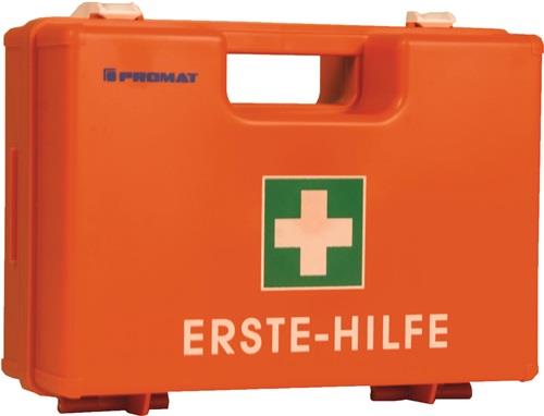 PROMAT Erste Hilfe Koffer BAUBRANCHE B260xH170xT110ca.mm orange PROMAT