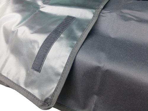 HP AUTOZUBEHÖR Kofferraummatte PES schwarz L105xB143cm HP AUTOZUBEHÖR