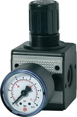 RIEGLER Druckregler MULTIFIX Gew.mm 11,89 BG I G 1/4 Zoll 0,5-10bar 2100l/min RIEGLER