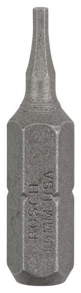 BOSCH Schrauberbit Extra-Hart HEX 1,5, 25 mm, 3er-Pack