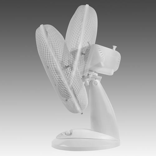 EUROM Tischventilator H.555mm 220-240V 50 Hz 45 W Weiß EUROM