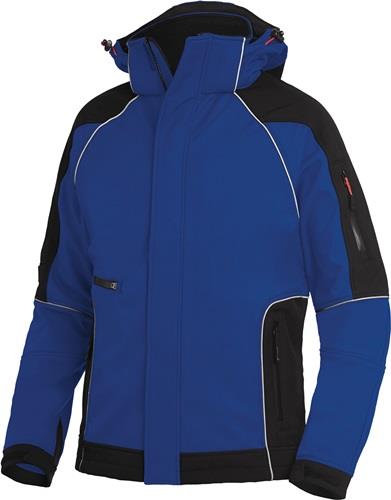 FHB Softshelljacke WALTER Gr.XXL royal/schwarz