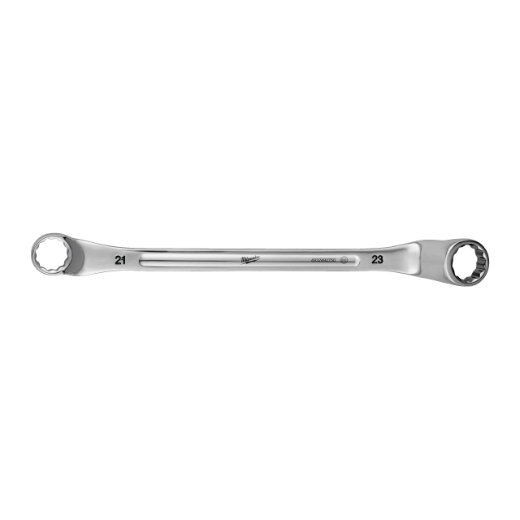 MILWAUKEE 21 x 23 mm Doppel-Ringschlüssel, gekröpft