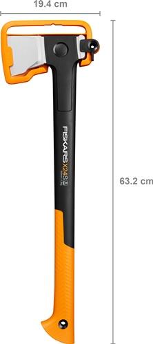 FISKARS Spaltaxt X24-S L.600mm Stiel-L.520mm G.1260g Ku.FISKARS