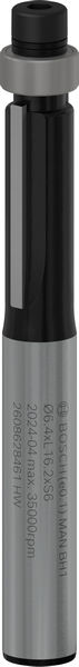 BOSCH Bündigfräser 6 mm, D1 6,35 mm, L 16,1 mm, G 54 mm
