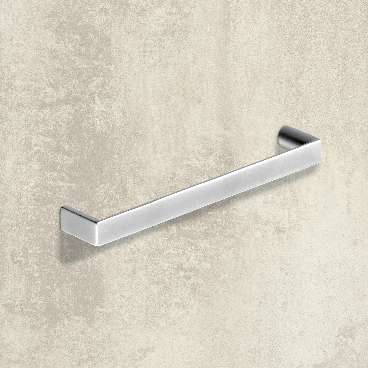 HETTICH Griff Baldone, •–• 128, L 136 mm, B 11 mm, H 26 mm, Verchromt matt, 9995480