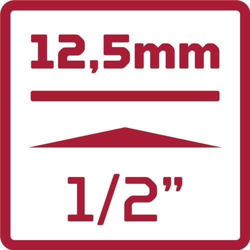 GEDORE RED Schlagschraubersteckschlüsselsatz 3-tlg.1/2 Zoll SW 17/19/21mm 4KT GEDORE RED