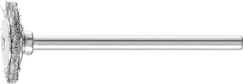 PFERD Minirundbürste RBU 1602/3 INOX 0,10 D16xB2xL3mm VA PFERD