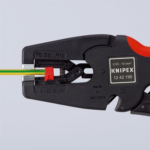 KNIPEX Automatikabisolierzange MultiStrip® 10 L.195mm 0,03-10 (AWG 32-7) mm² KNIPEX KNIPEX Automatikabisolierzange MultiStrip® 10 L.195mm 0,03-10 (AWG 32-7) mm² KNIPEX