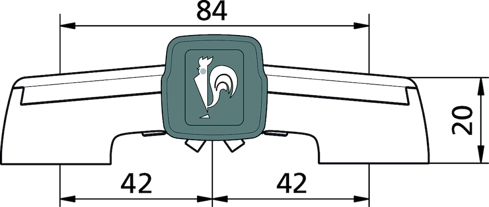 DR. HAHN Aufschraubband Serie 60 AT M761, 3-teilig