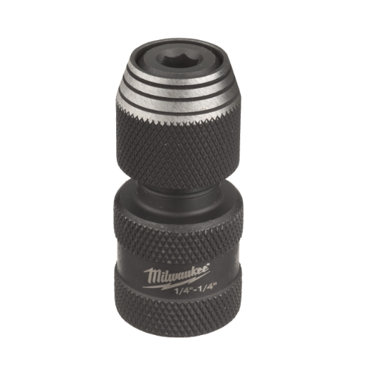 MILWAUKEE 1/4" Vierkant auf 1/4" Sechskant Bitadapter SHOCKWAVE 50 mm
