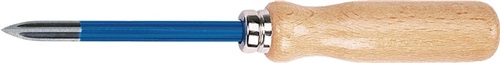 RENNSTEIG Feinmechanikerschaber Klingen-L.85mm Dreikant 7mm H-Heft RENNSTEIG