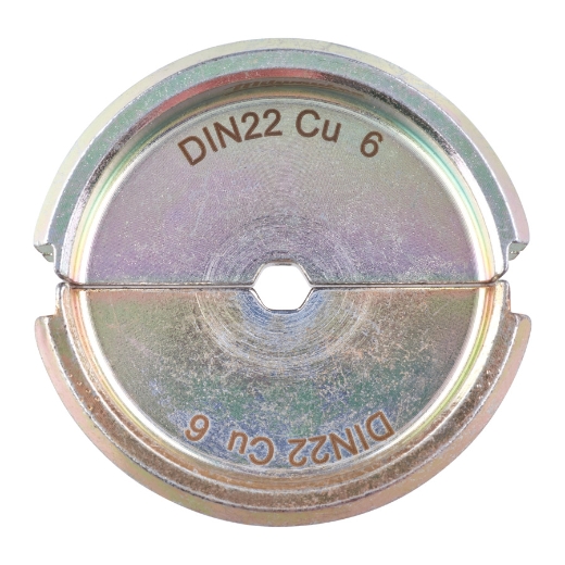 MILWAUKEE DIN 22 Cu 6 Presseinsatz für hydraulisches Akku-Presswerkzeug MILWAUKEE DIN 22 Cu 6 Presseinsatz für hydraulisches Akku-Presswerkzeug