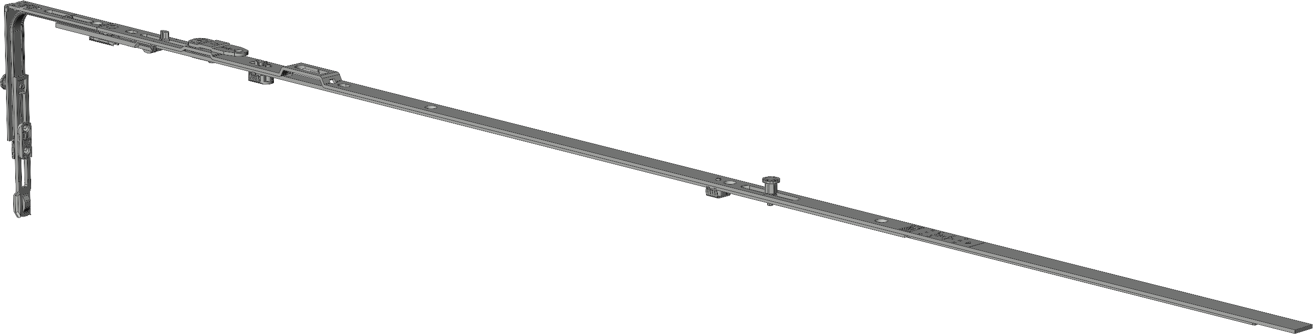 WINKHAUS Oberschiene OS.SE.1250-1.E1.SE.F, Stahl, WINKHAUS Oberschiene OS.SE.1250-1.E1.SE.F, Stahl,