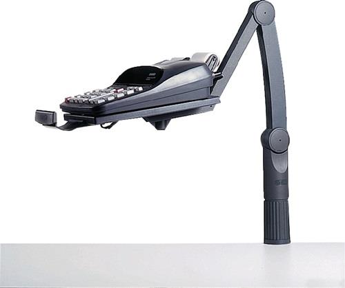 Nordwest Telefonschwenkarm 360Grad schwarz Gesamt-H.490mm A.425-657mm HANSA