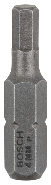 BOSCH Schrauberbit Extra-Hart HEX 4, 25 mm, 3er-Pack